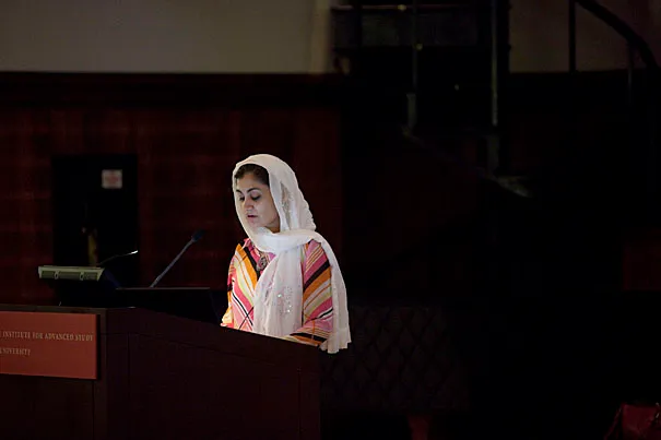 humaira shahid giving talk